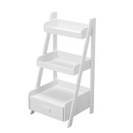 Jolie biblioth�que de maison de poup�e, pr�sentoir de rangement miniature pratique a quatre couleurs ...