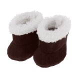 Jolies bottes de neige en peluche pour poupe mellchan, accessoires de vtements pour bb fille de 9 ...