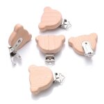 Jotewindsor - attache - sucette en bois de hêtre pour bébé, 5 pièces, accessoires de jouets, sans bpa, ... Jotewindsor - attache - sucette en bois de hêtre pour bébé, 5 pièces, accessoires de jouets, sans bpa, ...