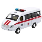 Jouet d'ambulance de ville moul sous pression 1:32, modle de voiture, porte coulissante lgre, jouets ...