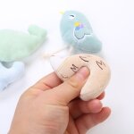 Jouets animaux de dessin anim pour chien, mini peluche mignonne a mcher pour chien chat hrisson / ...