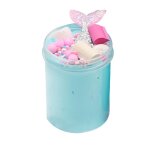 Jouet anti - stress pour enfants, fausse perle queue de sir�ne color�e, argile visqueuse, anti - stress ...