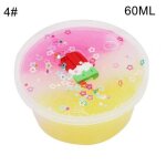Jouet anti - stress pour enfant, m�lange de couleurs, cristal, cr�me glac�e, slime, anti - stress