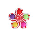 Jouets anti - stress pour enfants, poign�e de jeu, arc - en - ciel, poussez sa bulle, anti - stress, ...