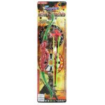 Jouet arc et 3 flches ventouse carquois indien jeu dguisement enfant