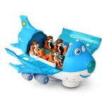 Jouet d'avion pour enfants ? technologie bump & go jouets pour tout - petits avec lumi�res et sons d'avion, ...