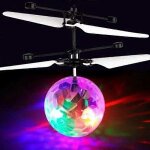 Jouet d'avion  induction gestuelle, suspension de dcrochage, vol lumineux