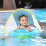 Jouets de baignade gonflables pour b�b�s et enfants, accessoires de natation circulaire pour la plage ...