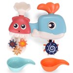 Jouet de bain pour b�b�s de 0 a 12 mois, piscine, piste de course en marbre, spray d'eau, douche, pour ...