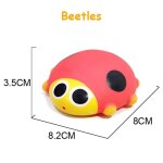 Jouet de bain pour b�b�, 1 pi�ce, animaux, eau de natation, flotteur en caoutchouc souple color�, pulv�risatio ...