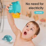 Jouets de bain pour b�b�, baignoire flottante, arroseur d'eau, lion de mer, el�phant, jouet de piscine ...