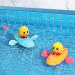 Jouet de bain pour b�b�, bateau a rames, canard, bain flottant, cha�ne enroul�e, classique, cadeau pour ...
