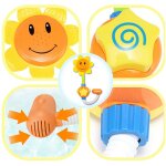 Jouet de bain pour bebe interactif pour enfants motif d'elephant de tournesol douche nouveautes jouets, ...