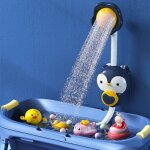 Jouets de bain pour bébé, pingouin vaporisateur d'eau electrique, baignoire de salle de bain pour enfants, ... Jouets de bain pour bébé, pingouin vaporisateur d'eau electrique, baignoire de salle de bain pour enfants, ...