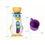 Jouets de bain pour b�b�, ventouse de baleine a pulv�risation d'eau, jouets de baignoire pour enfants ...