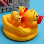 Jouets de bain en caoutchouc pour b�b�, spray de canard, jouets de bain pour enfants, boule de bain, ...