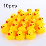 Jouets de bain en caoutchouc pour enfants, 10 pi�ces, jouets d'eau de douche, flotteur de piscine, cadeaux ...
