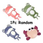 Jouets de bain en chane grenouille bb, jouets de natation dans l'eau, animaux de dessin anim, flotteur ...