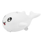 Jouet de bain educatif en forme de baleine, eclairage musical, boule flottante, ventilateur pour salle ...
