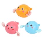 Jouets de bain pour enfants, 3 pi�ces, flotteur d'eau, canard mignon, jouets de piscine, animal dr�le, ...