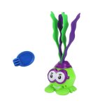 Jouet de bain a induction automatique pour enfants, tortue grenouille, eau d'algues, led, brillant, pour ...