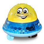 Jouets de bain a jet d'eau pour b�b�, lumi�re led clignotante tournant avec douche, boule musicale pour ...