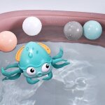 Jouet de bain pieuvre rampant pour bb, jouet de baignoire classique a monter soi - mme, horloge, jeu ...