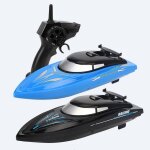 Jouet de bateau de course speedboat rc, avec t�l�commande, pour piscine, lac, rivi�re, app�t de p�che ...