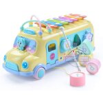 Jouets pour bbs de 1, 2 et 3 ans, bus musical avec xylophone et blocs de construction, meilleurs jouets ...