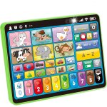 Jouet bebe 1 an musique tablette educative enfants et 39 touches interactives, ordinateur enfant tablette ...