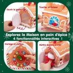 Jouet b�b� 6 mois, maison en pain d'epices de no�l - jouet eveil bebe 6 - 12 mois, jouets sensoriel en ...