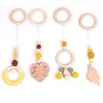 Jouet de berceau pour b�b�, hochet educatif, mobile pour filles, poussette, nouveau n�, 4 pi�ce / ensemble ...