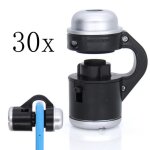 Jouet cadeau de noel 30x zoom led loupe microscope clip - on cell phone tlphone science jouets fkt63 ...