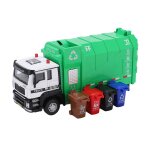 Jouet de camion  ordures multifonctionnel 1:50, ensemble de jouets de camion de recyclage en alliage ...