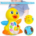 Jouets de canard dansant a piles, musique, figurine vocale, jouet educatif pour b�b�