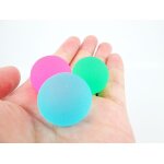 Jouet en caoutchouc color� pour enfants, 10 pi�ces / lot, balle de saut, balle de jonglerie elastique, ...