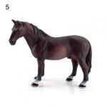 Jouet de cheval de ferme miniature en pvc r�sistant � la corrosion, jouet de chevaux miniatures sans ...