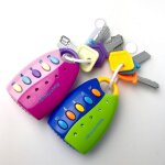 Jouet cl� de voiture musical pour b�b�, t�l�commande intelligente, avec des voix, jeu de simulation, ...
