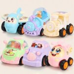 Jouet de construction pour enfant, 6 pièces, mini voiture de dessin animé, inertie, véhicule de construction, ... Jouet de construction pour enfant, 6 pièces, mini voiture de dessin animé, inertie, véhicule de construction, ...