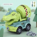 Jouet de construction pour enfants, bricolage, dinosaure, voiture d'ing�nierie, pelle, camion a benne, ...
