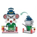 Jouet de construction pour filles, th�me souris du zodiaque, jouet d'assemblage, cadeau, 2021