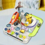 Jouet de construction de voiture a travers la grande aventure, puzzle interactif, apprentissage et education, ...