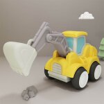 Jouet de construction de voiture a traction, jouet educatif pour enfant en bas age, gar�on et b�b�