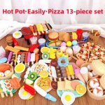Jouet de coupe fruits pour enfants cake pizza végétables pour bébé ensemble de cuisine educatif pour ... Jouet de coupe fruits pour enfants cake pizza végétables pour bébé ensemble de cuisine educatif pour ...