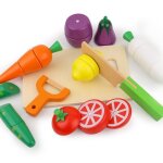 Jouet de coupe de fruits et l�gumes, simulation de cuisine, ensemble de coupe de fruits et l�gumes, jeu ...