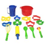 Jouet de cuisine pour enfants, 14 pices, ptisserie pour garons et filles, maison de jeu a faire soi ...