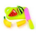 Jouets de cuisine pour enfants, 25 pices, jeu de simulation, coupe de fruits et lgumes miniatures, ...