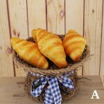 Jouet de cuisine pour enfants, simulation de beignets, modèle de pain, faux pain, ornements, gâteau, ... Jouet de cuisine pour enfants, simulation de beignets, modèle de pain, faux pain, ornements, gâteau, ...