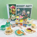 Jouet de cuisine pour enfants, simulation de nourriture, machine a caf�, service a th� de l'apr�s - midi, ...