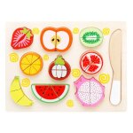 Jouet de cuisine magn�tique, ensembles de jeux de simulation, mod�le de nourriture v�g�tale, jouet de ...